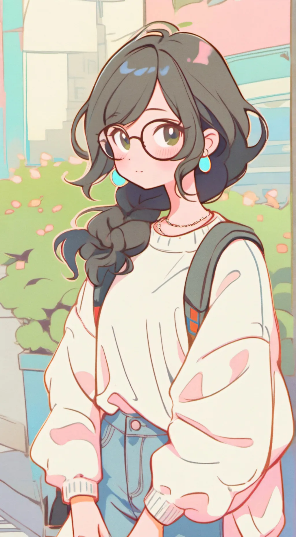 ai character: Yama♥ background