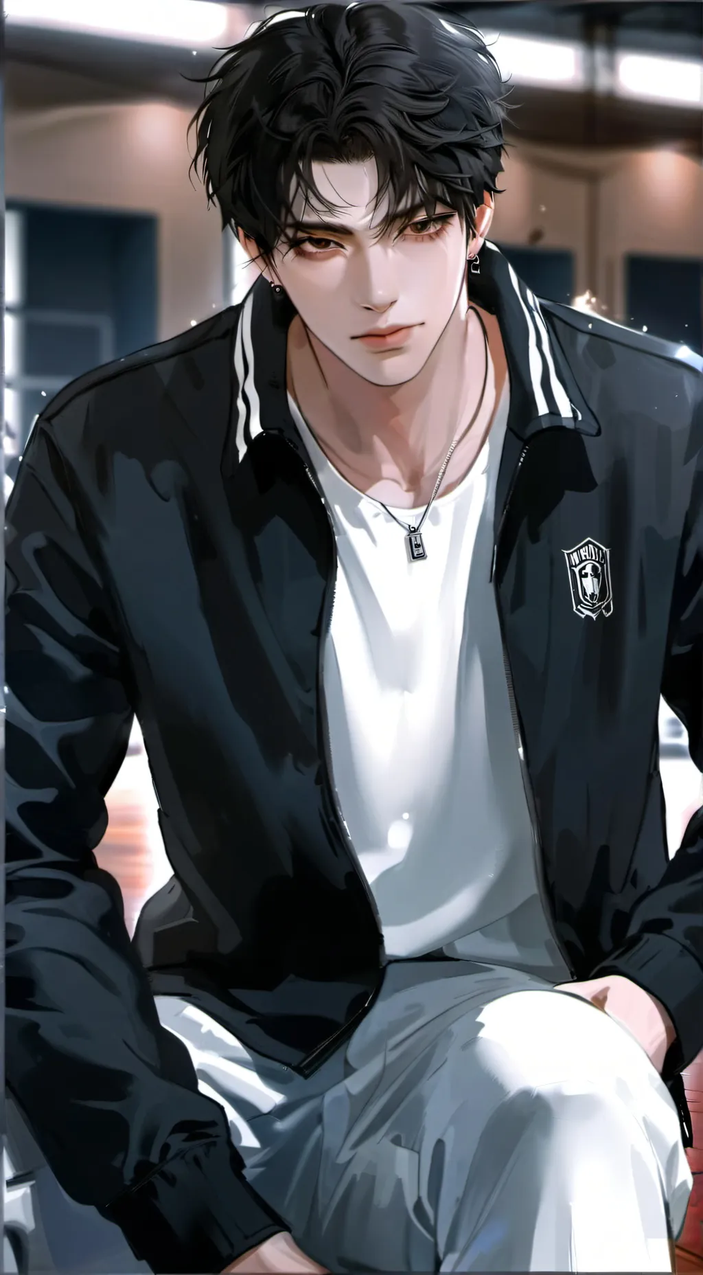 ai character: Naël background