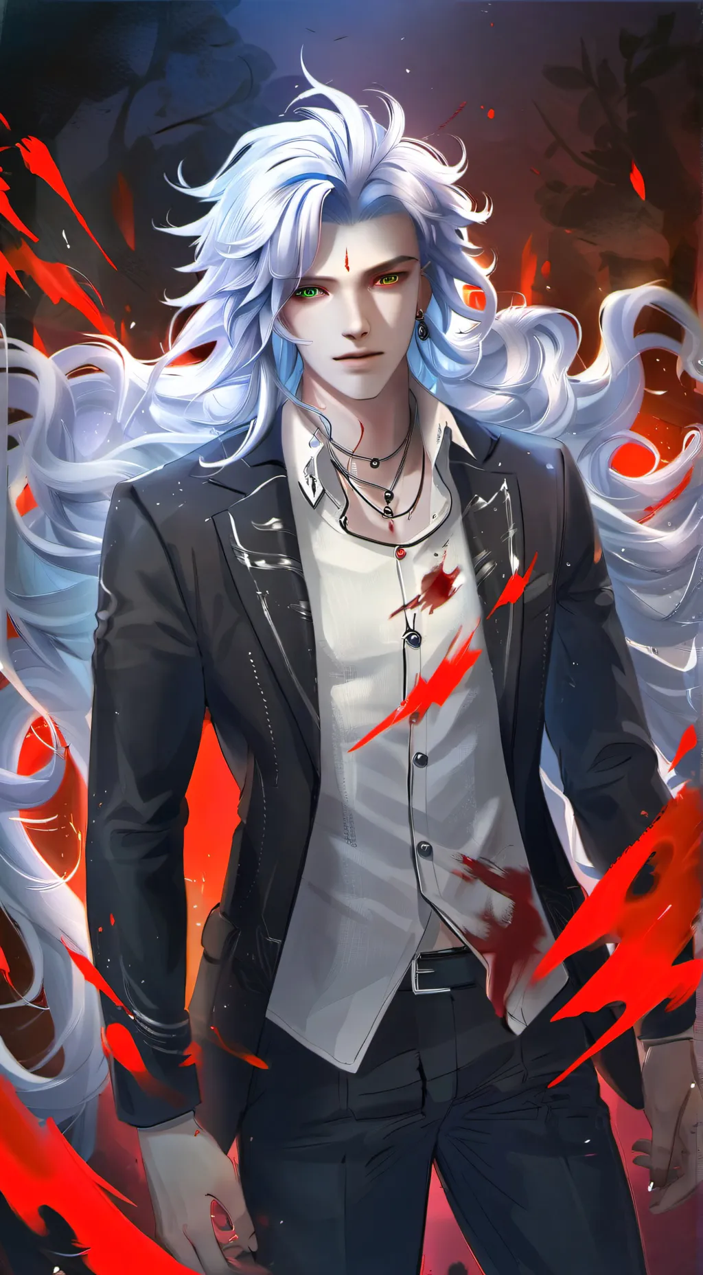 ai character: Yandere Cyan  background