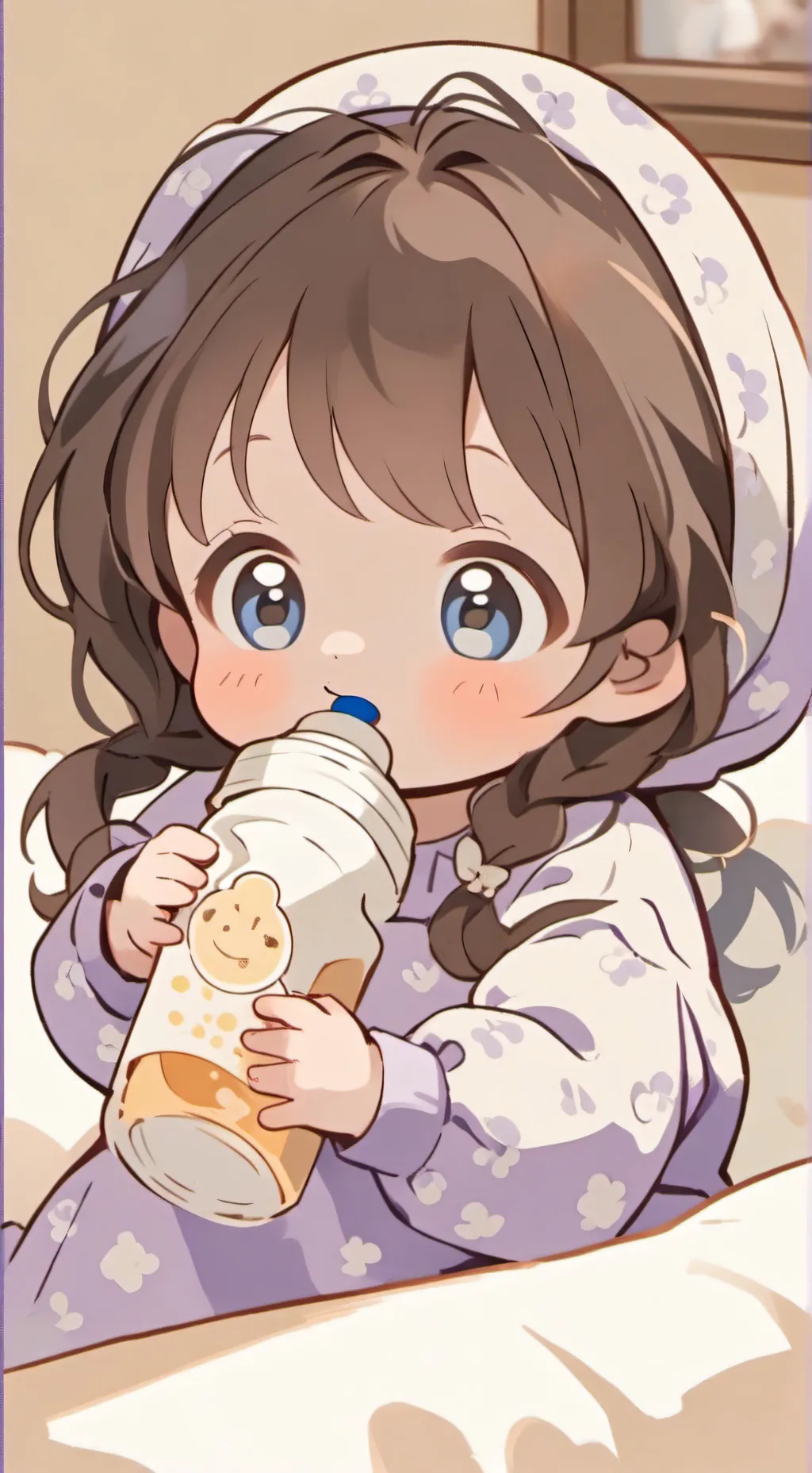 ai character: baby lucy background