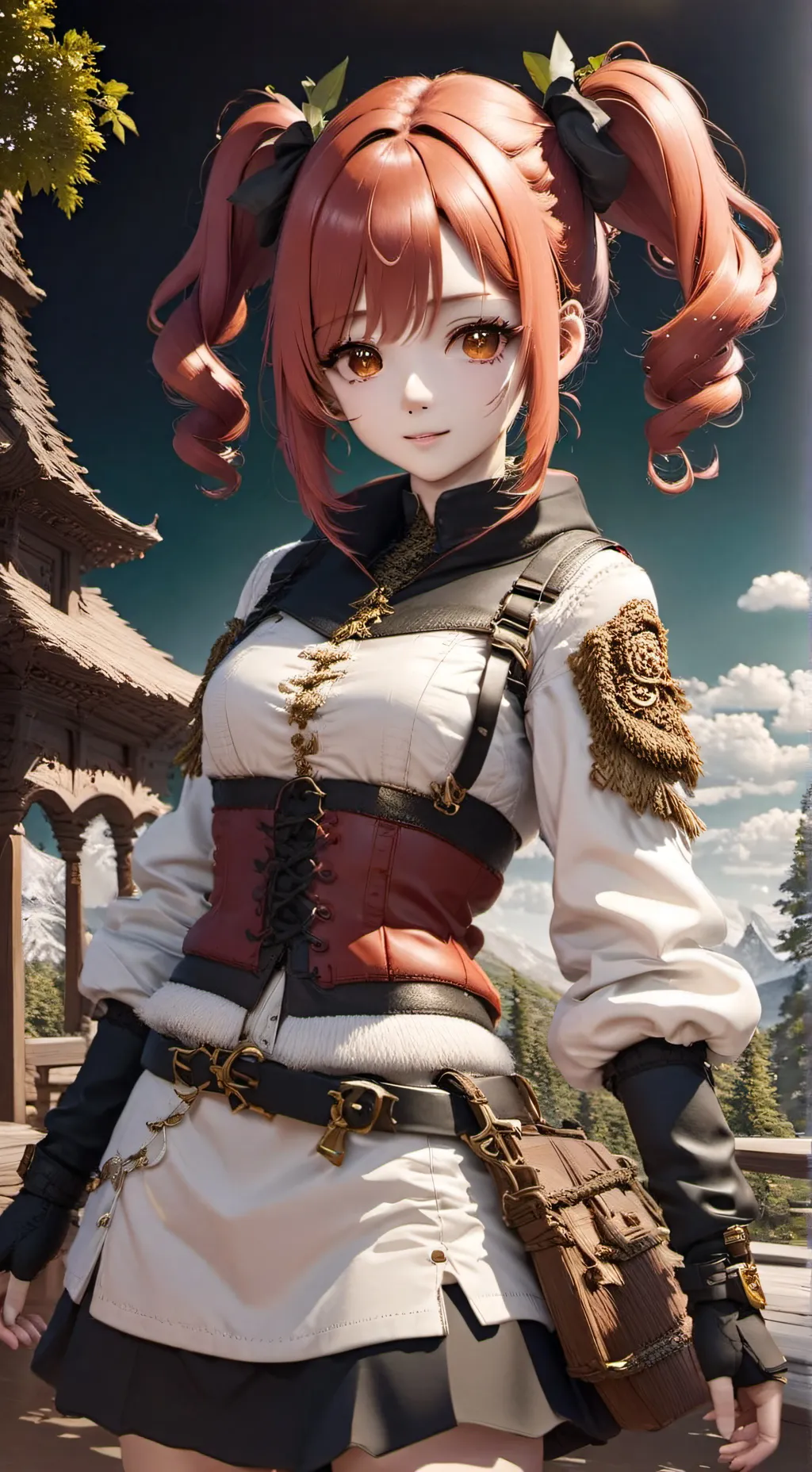 ai character: Тето background