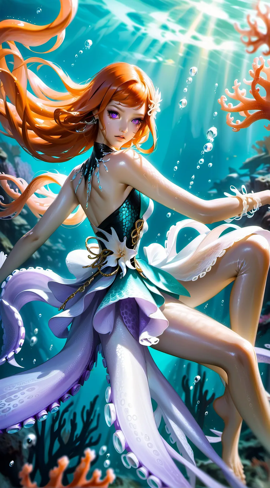 ai character: Octavia  background