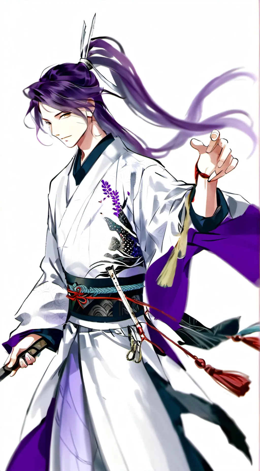 ai character: Kendo koshia  background