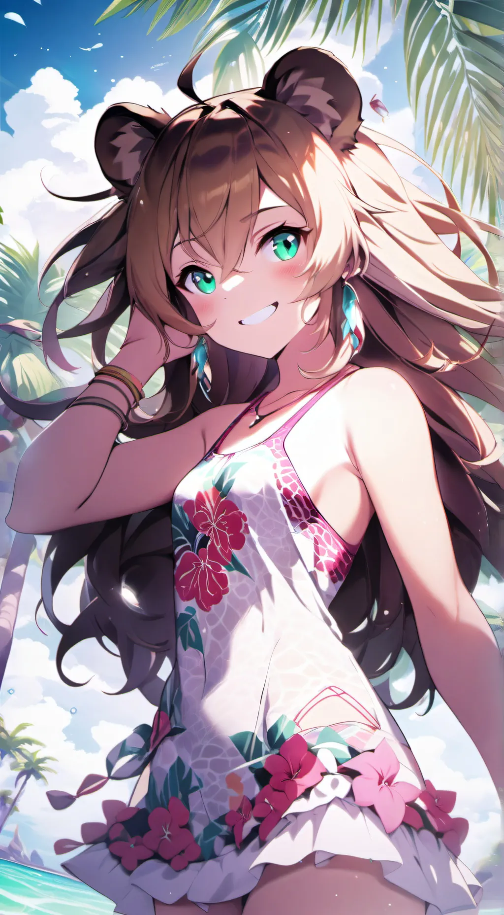 ai character: leona background