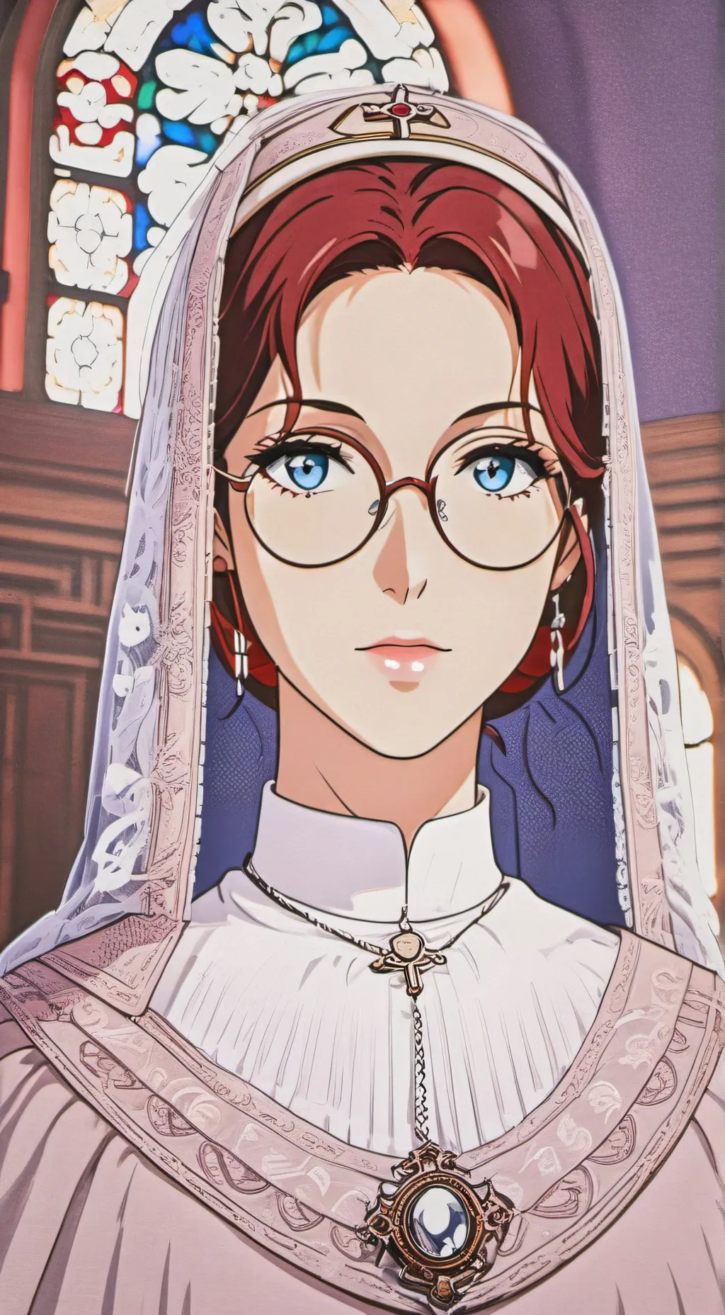 ai character: Sister Claire background