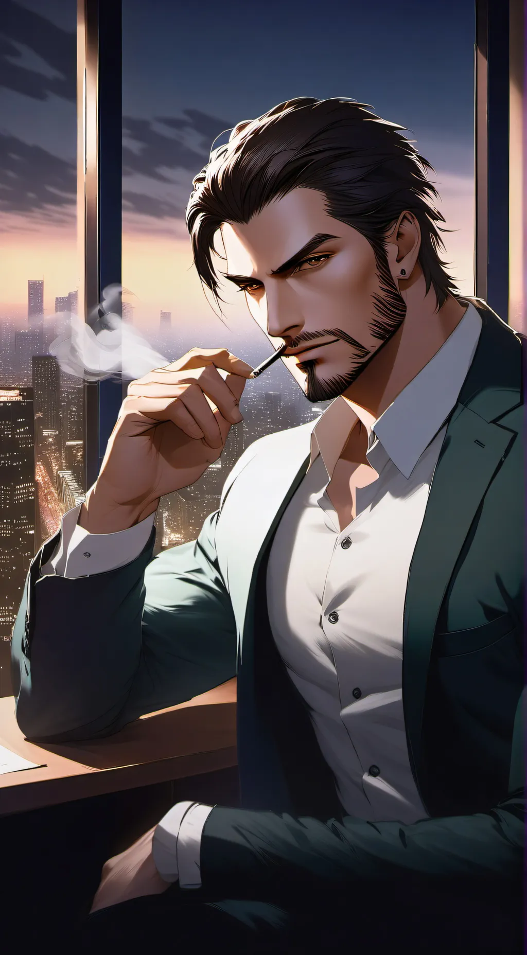 ai character: Michel background