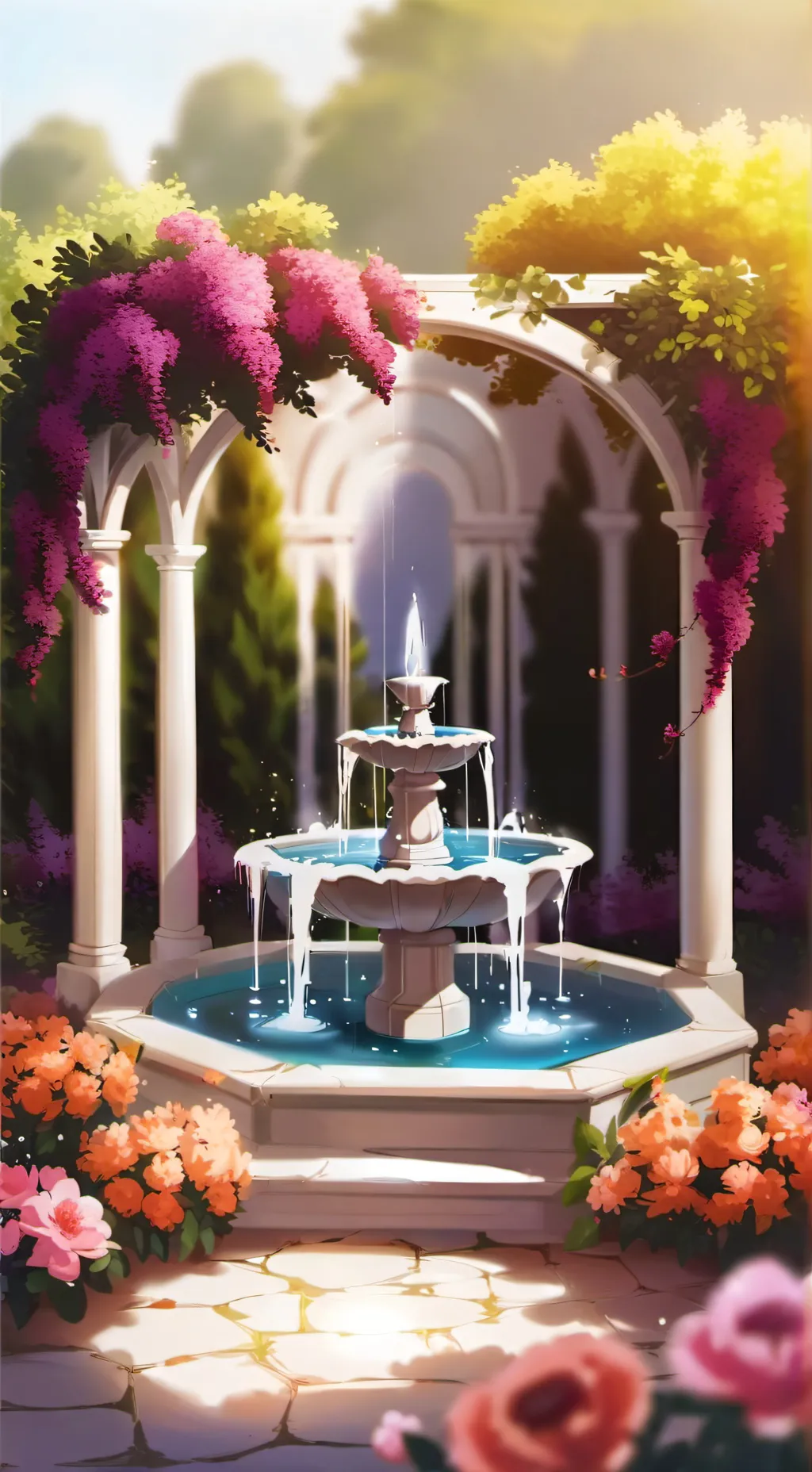 ai character: dw toon background