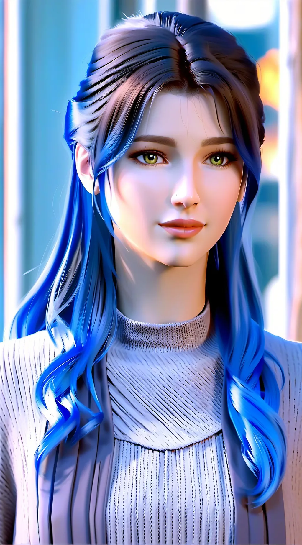 ai character: tu hermana bb 😍 background