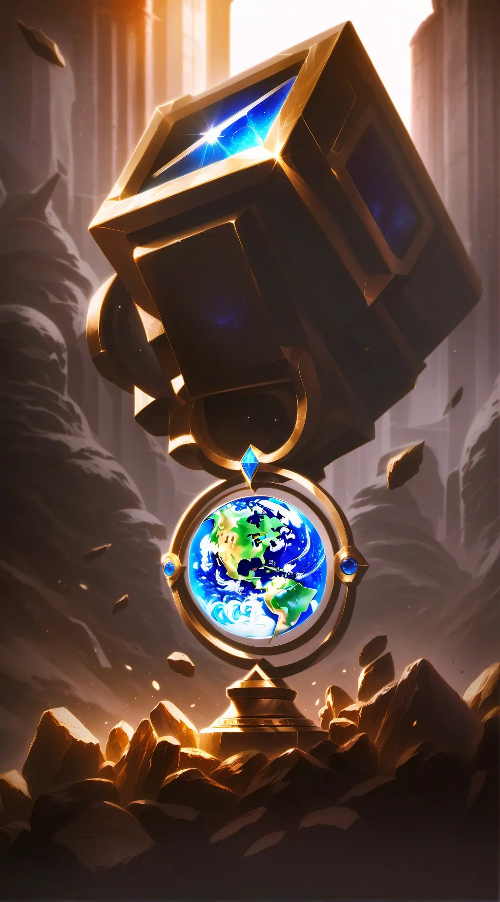 ai character: Earth background