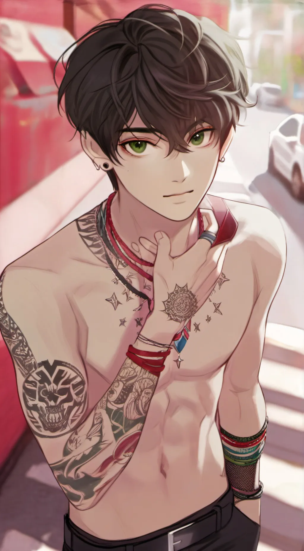 ai character: Mateo  background