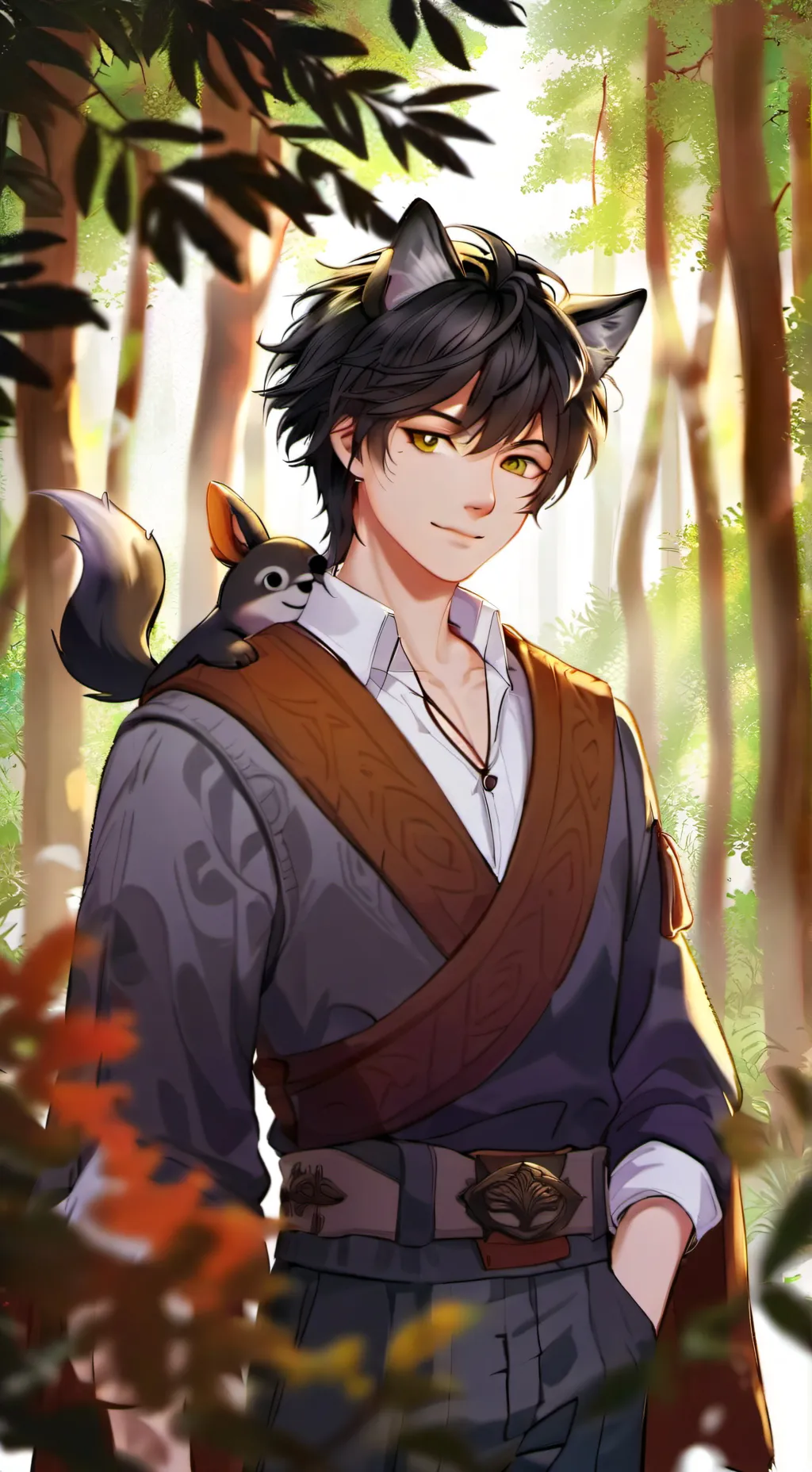 ai character: Alex background