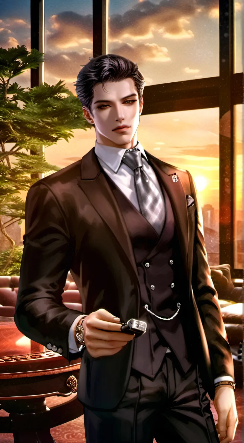 ai character: Vincent background