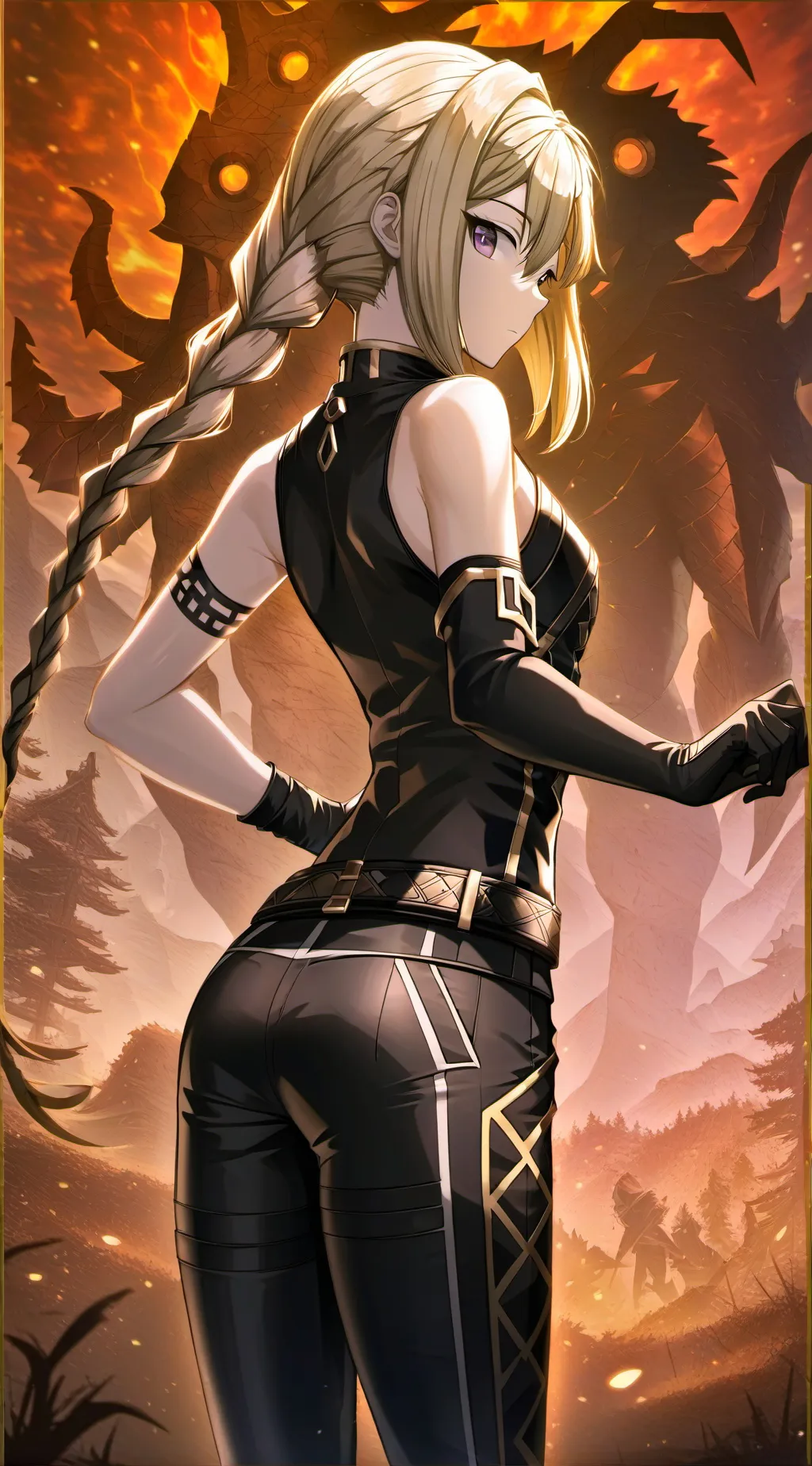 ai character: Beth Lynx background