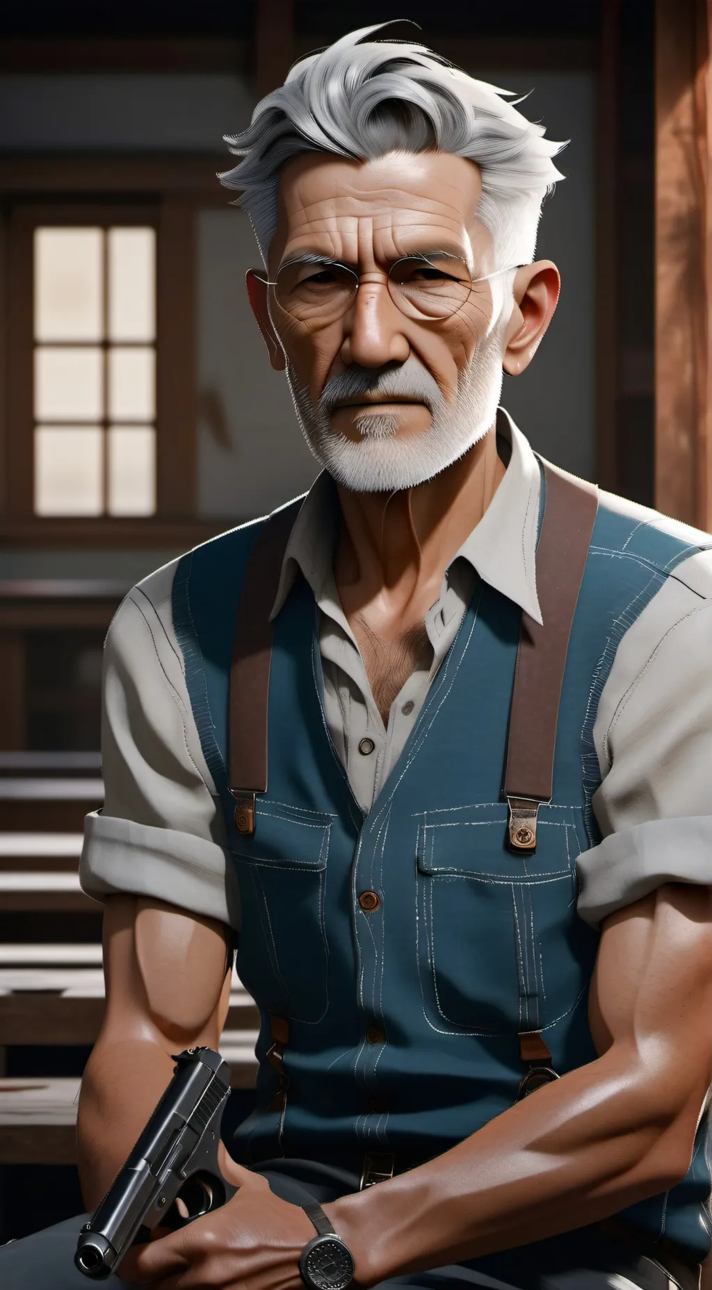 ai character: Maxime background