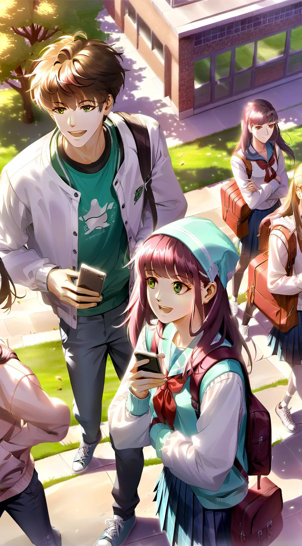 ai character: 😷Revealed👀 background