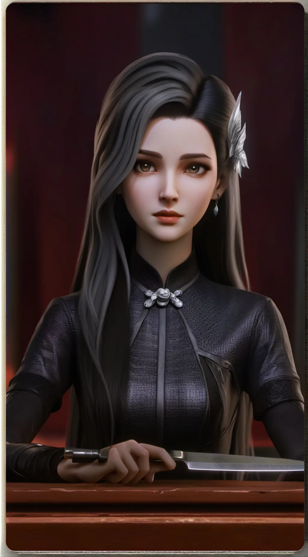 ai character: Katelyn  background