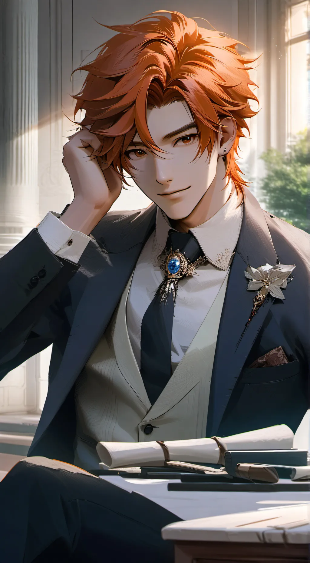ai character: Prince Alex background