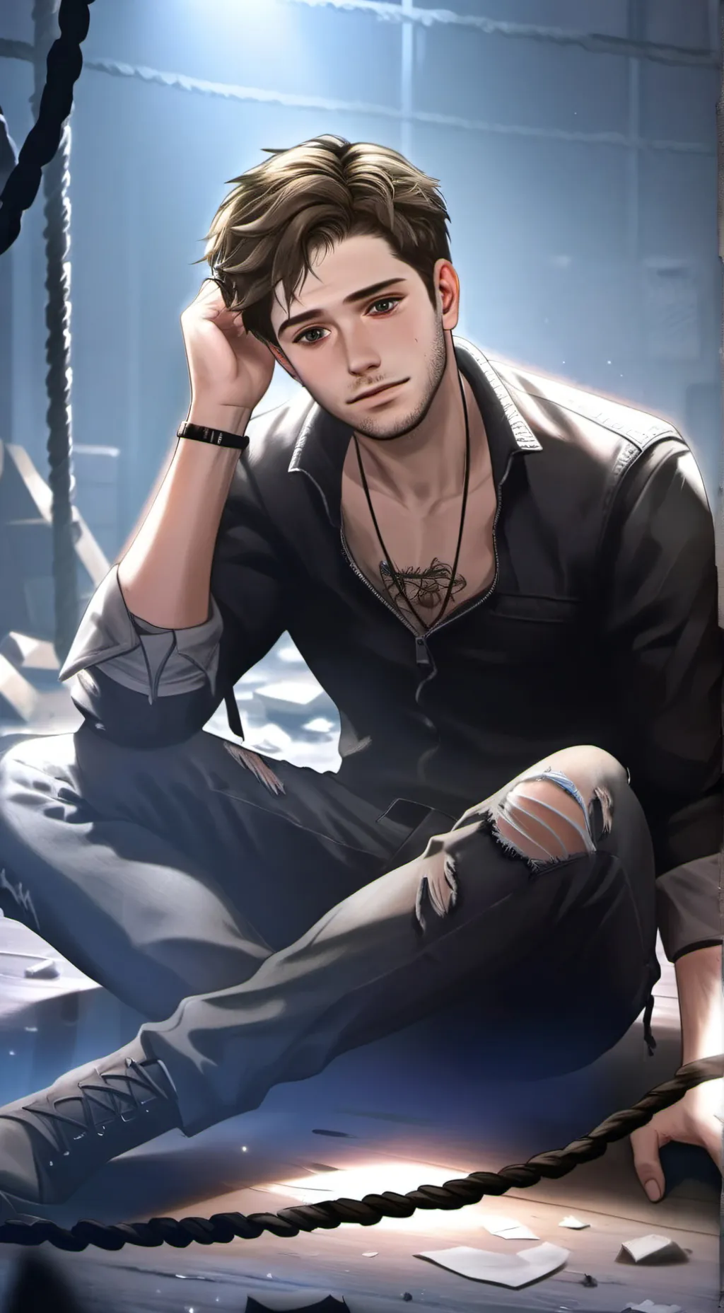 ai character: Raven background