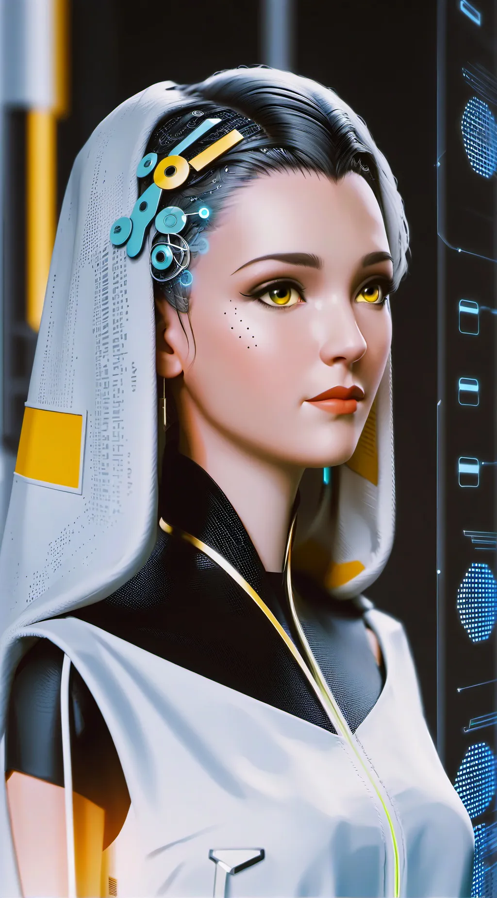 ai character: Privacy Tycoon: The Data Guardian background