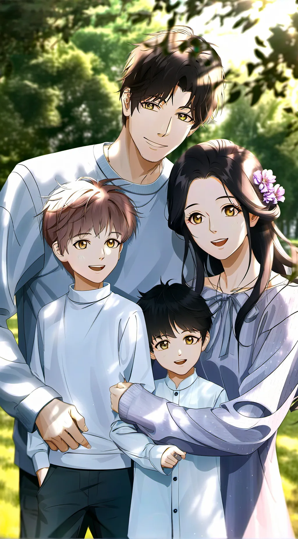 ai character: Family hate You  background