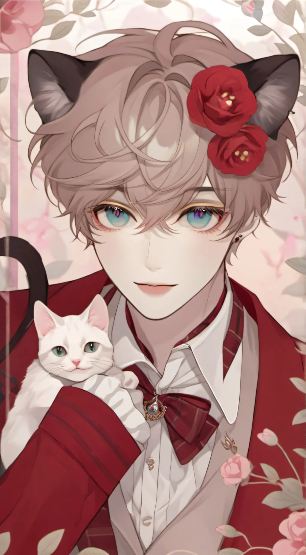 ai character: Mochi background