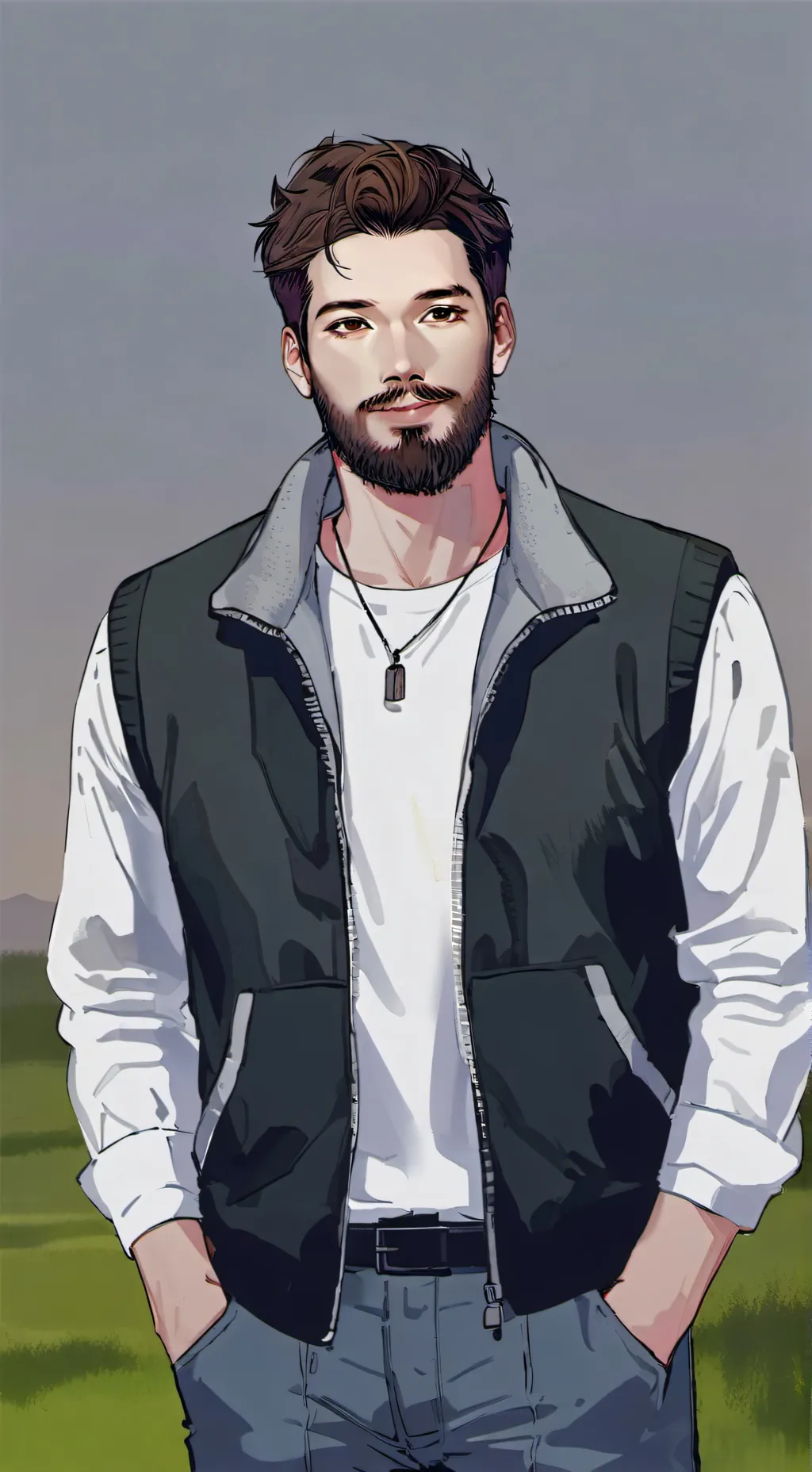 ai character: Arthur background