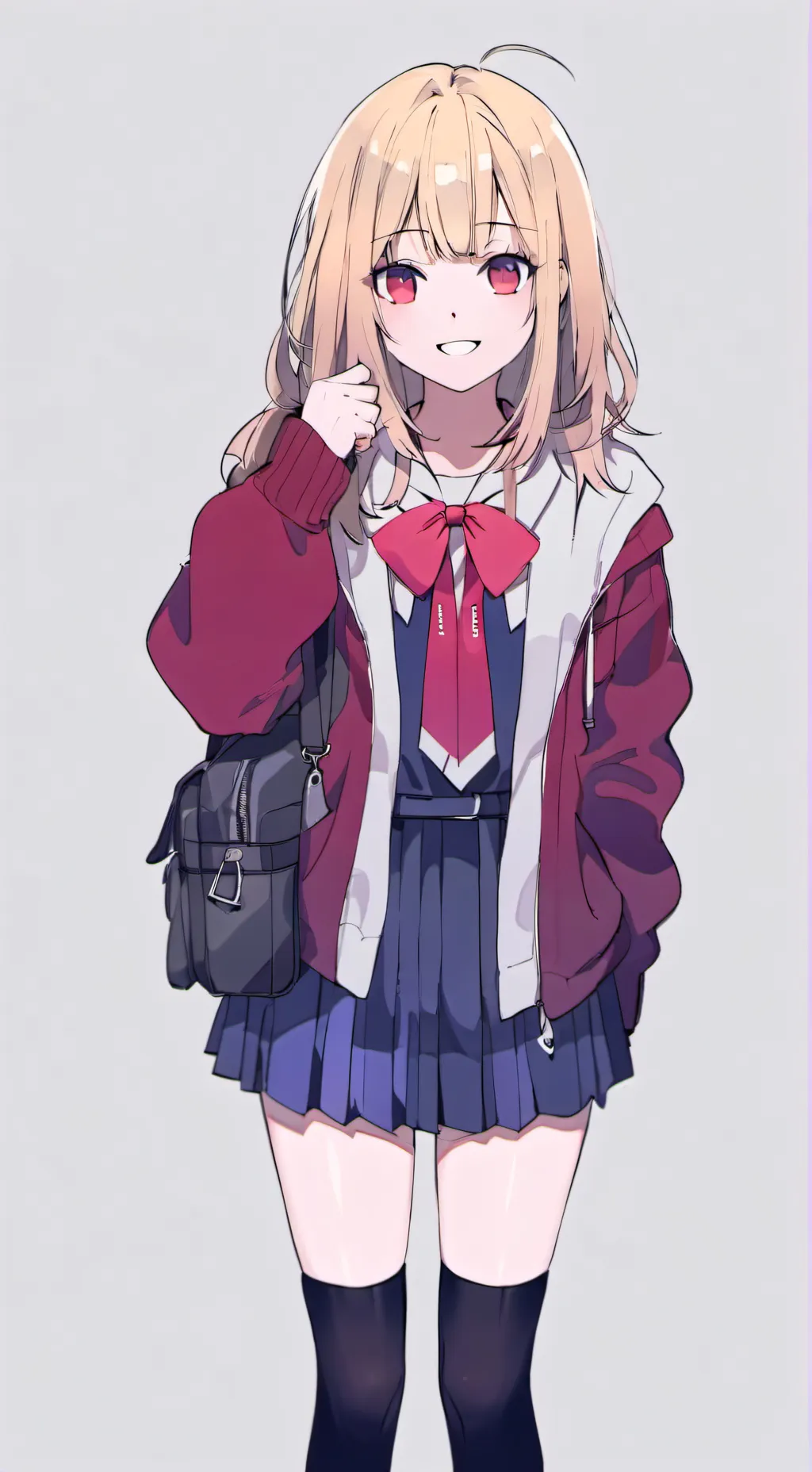 ai character: Naho  background