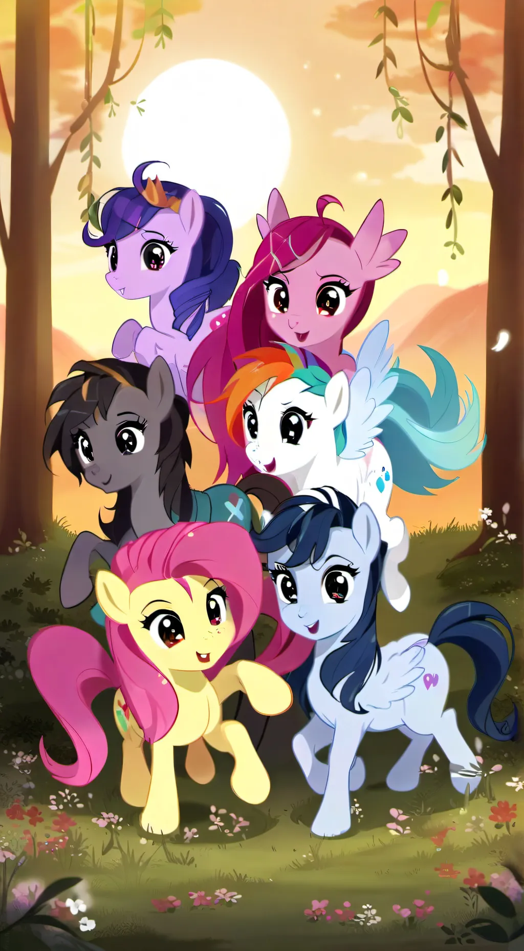 ai character: MLP  g4.5 background