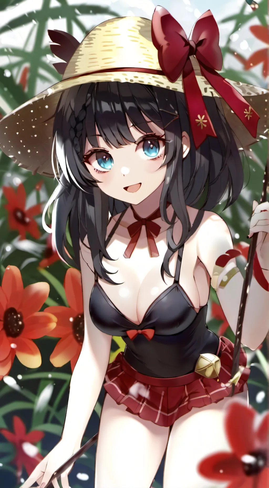 ai character: Luna background