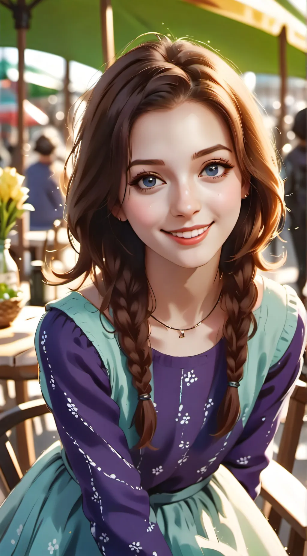 ai character: EL REGRESO XD background