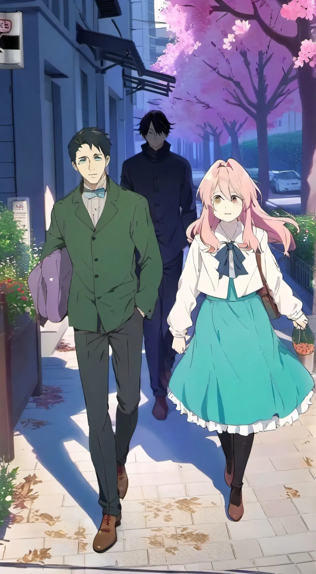 ai character: Spyxfamilychrismas background