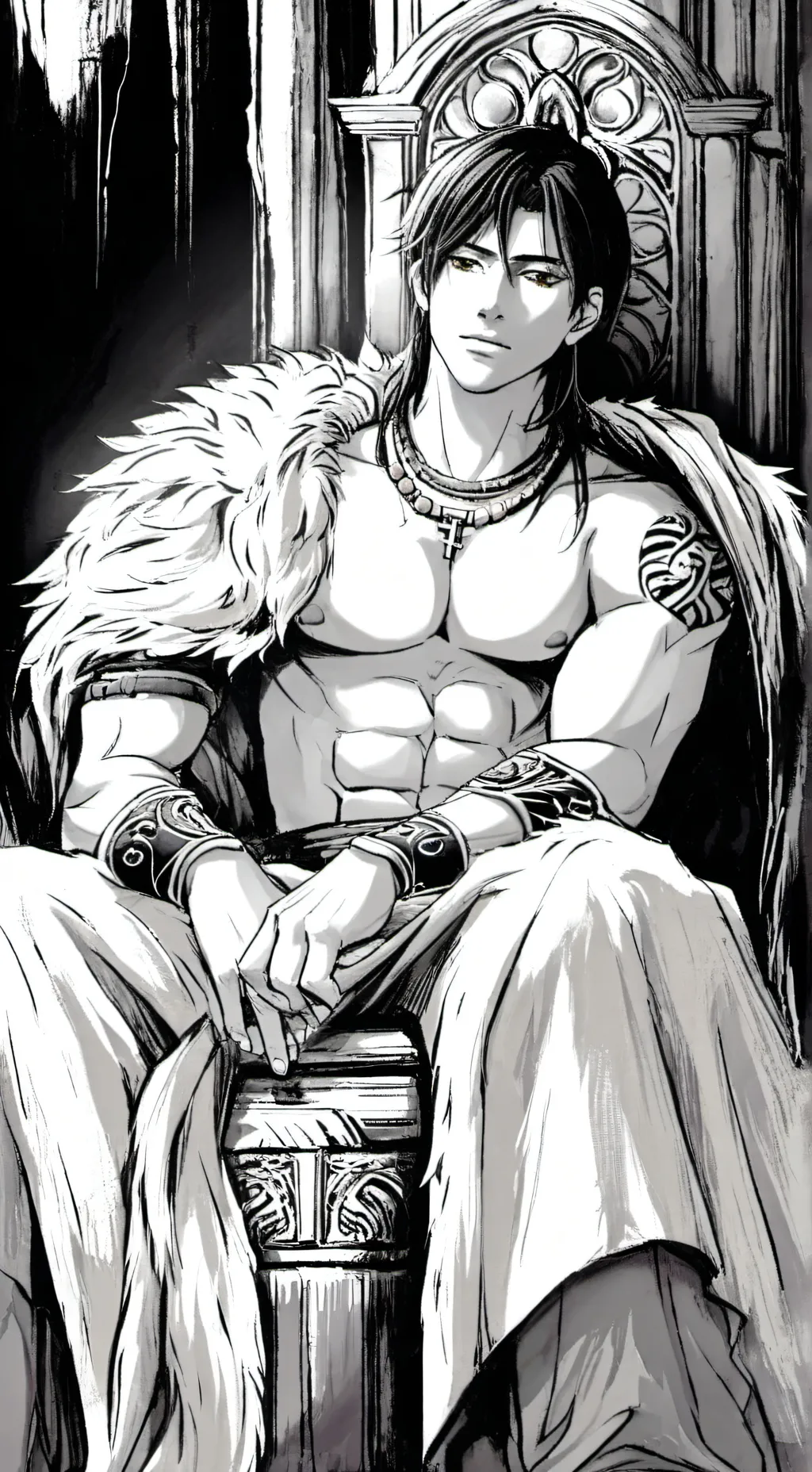 ai character: Leo background