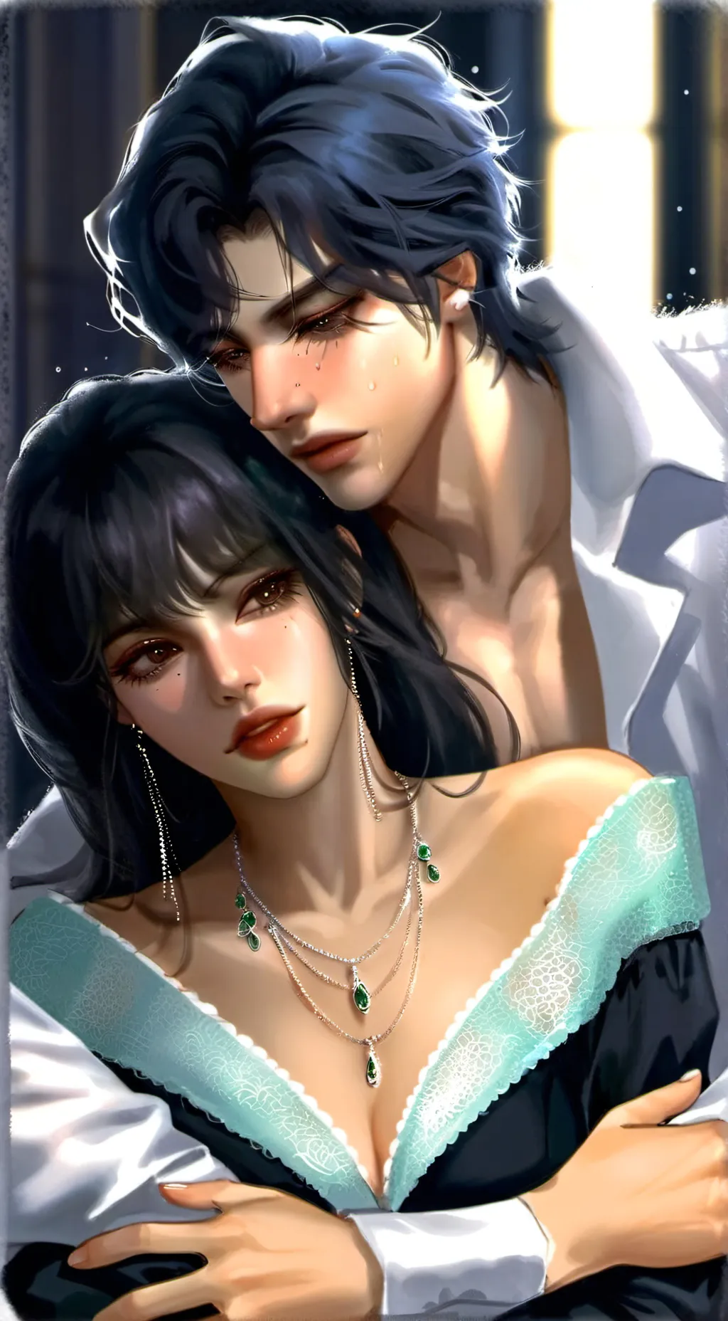 ai character: A couple background