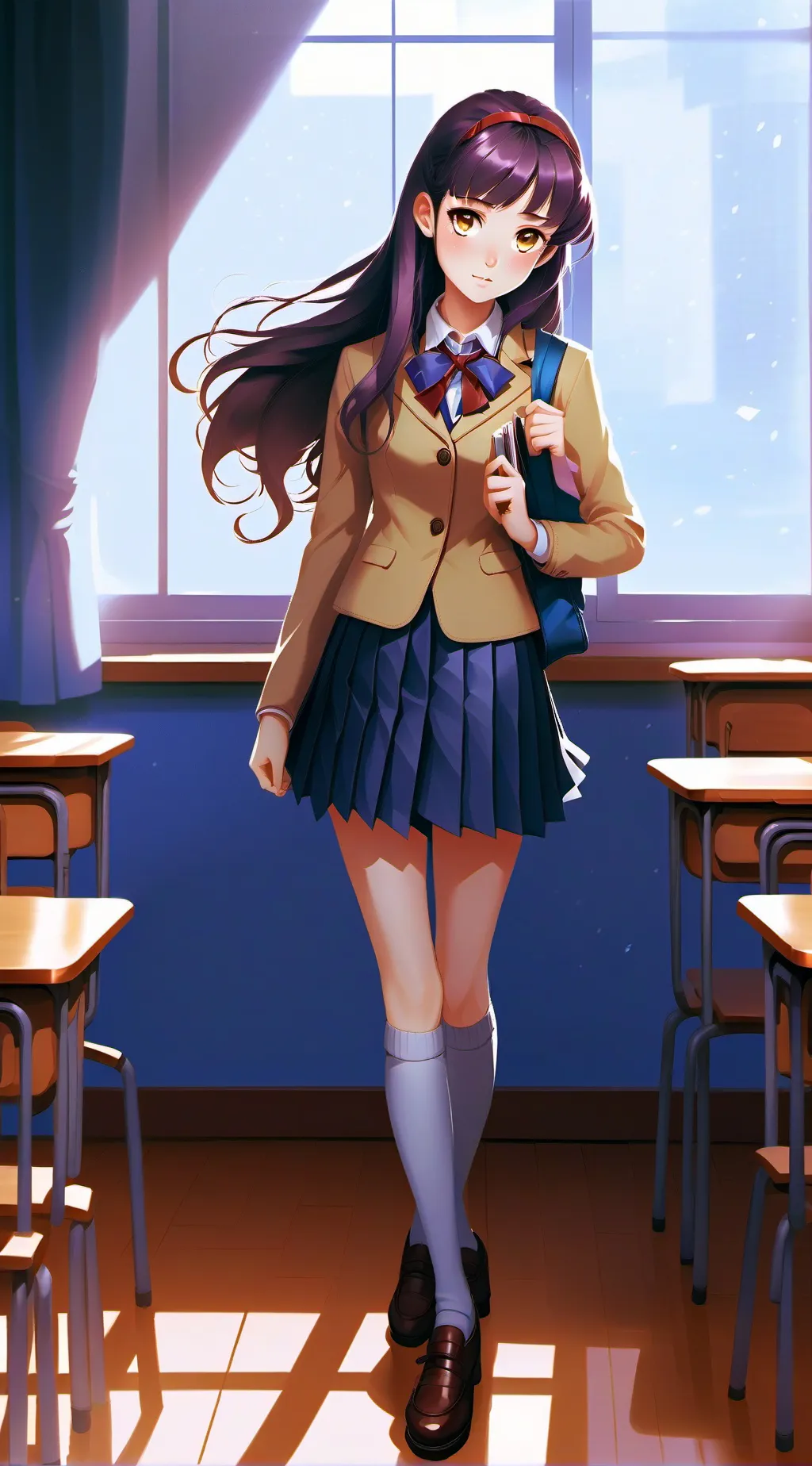 ai character: Yuri  background