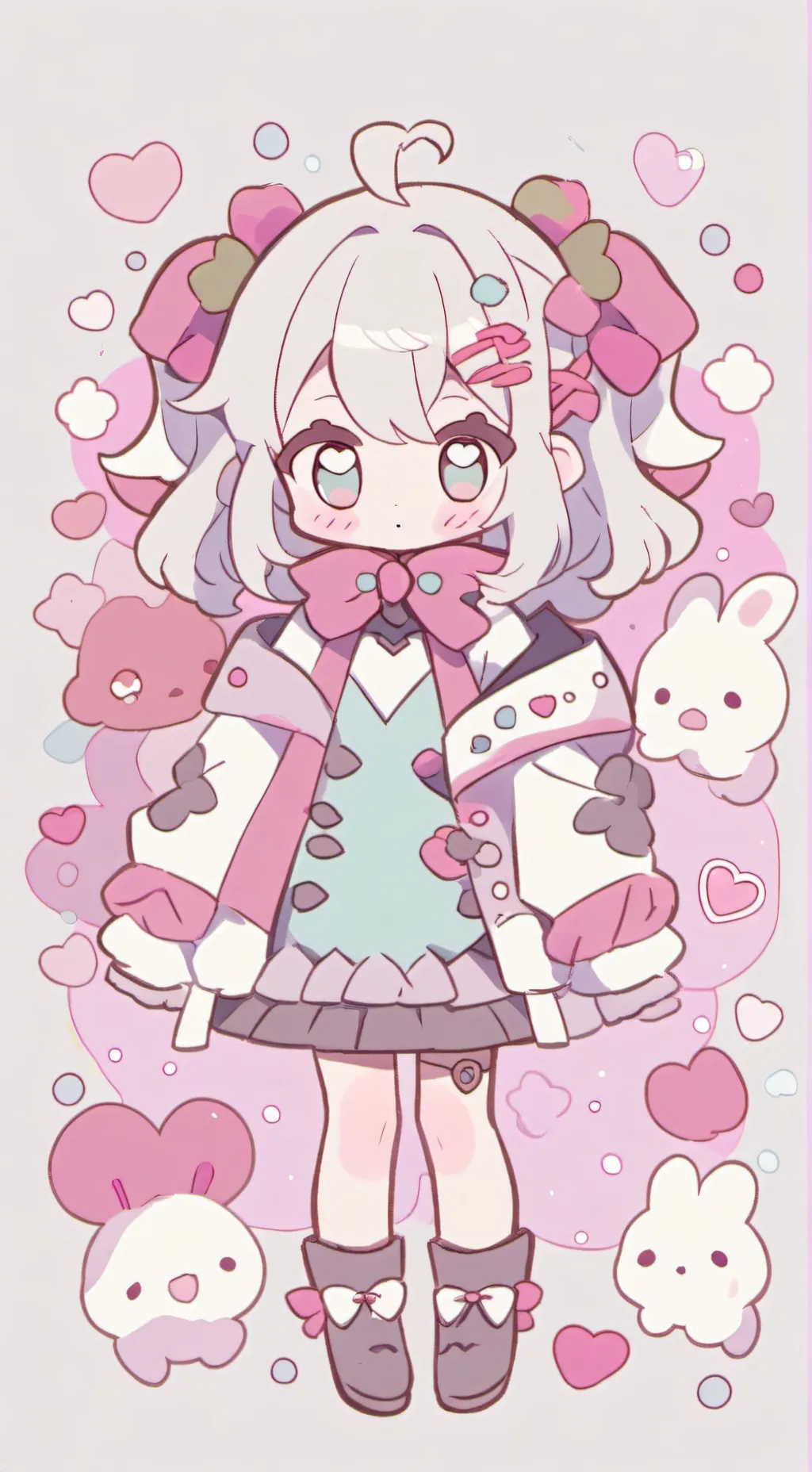 ai character: Pinki background