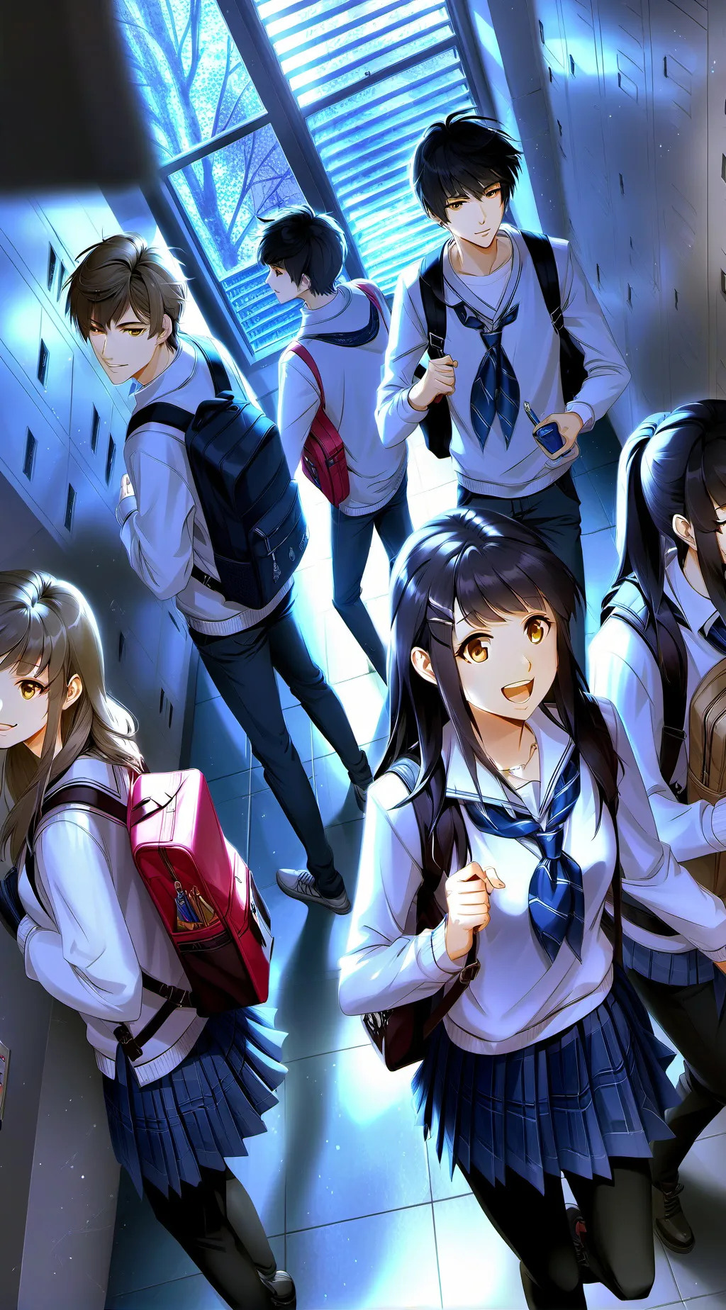 ai character: 😘❤️ Hancah Xama❤️😘 background