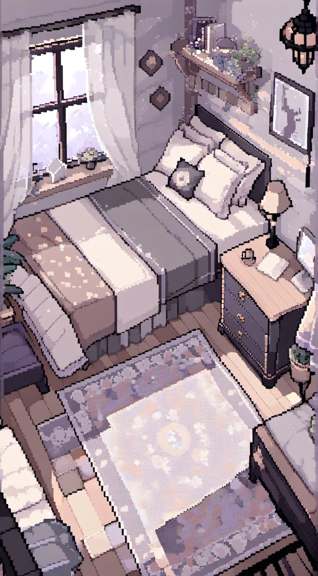 ai character: tkatb sleepover  background