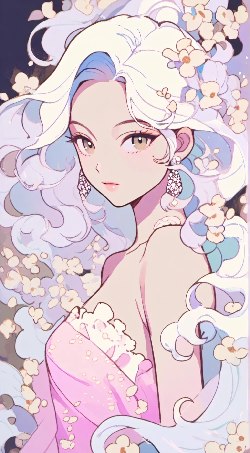 ai character: Алёнка background