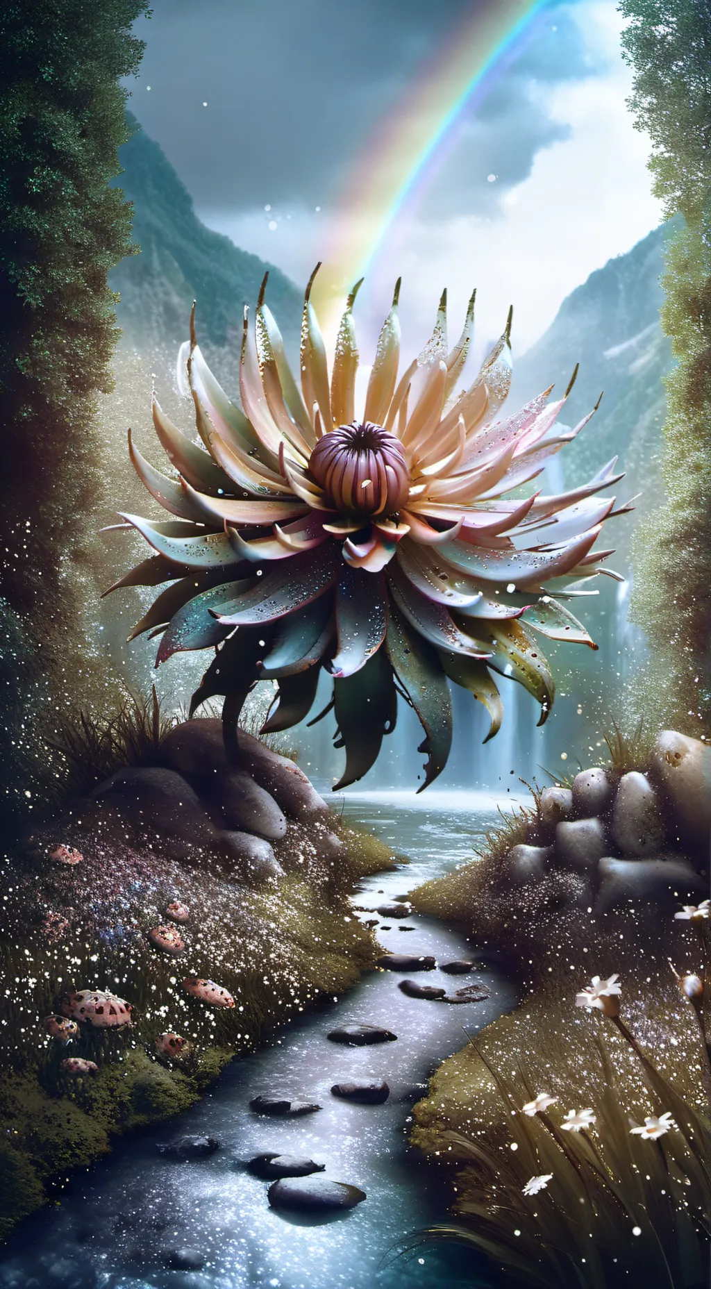 ai character: Dw cooking :)  background