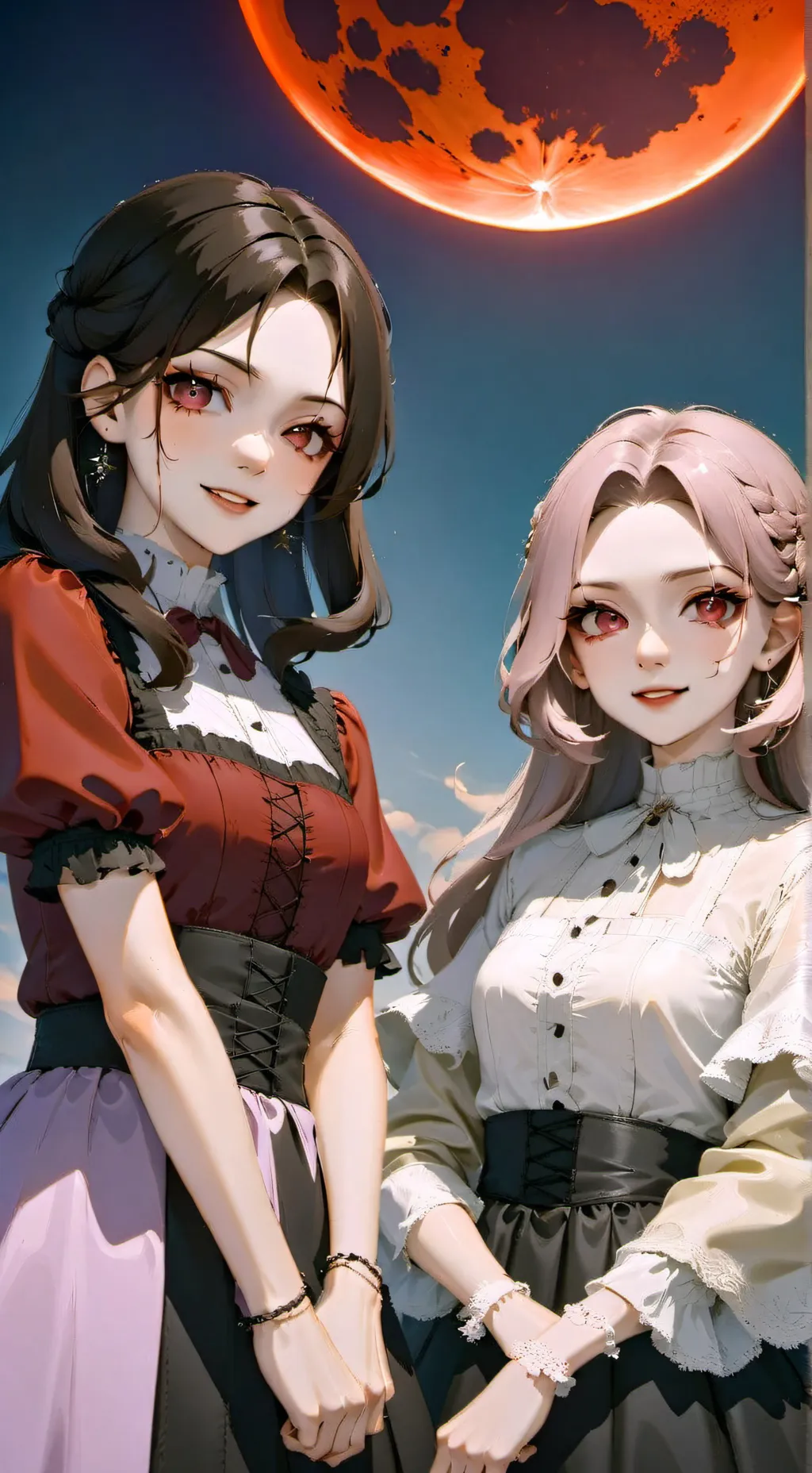 ai character: Alice and stacey background