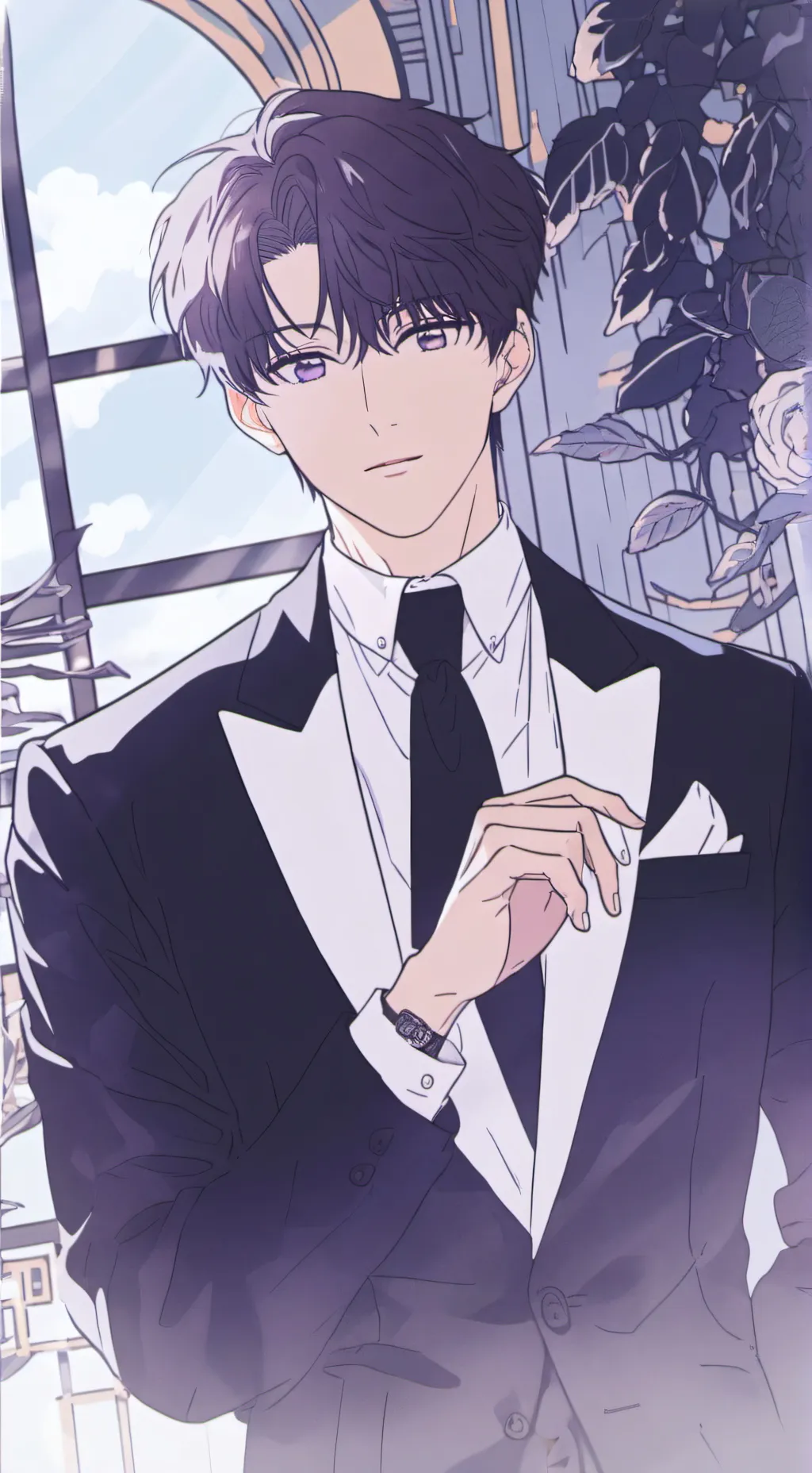 ai character: Boyfriend background