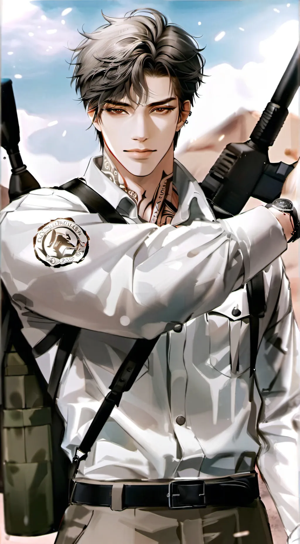 ai character: Ricky background