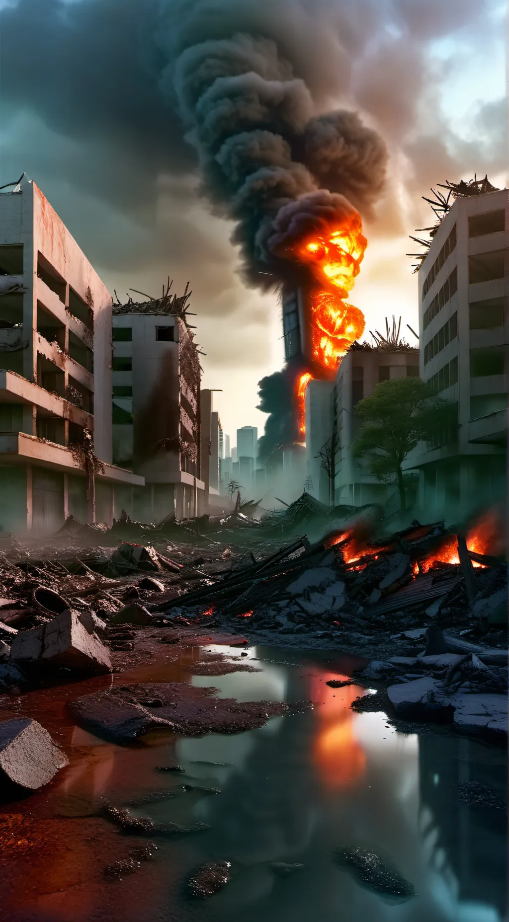 ai character: furry infection background