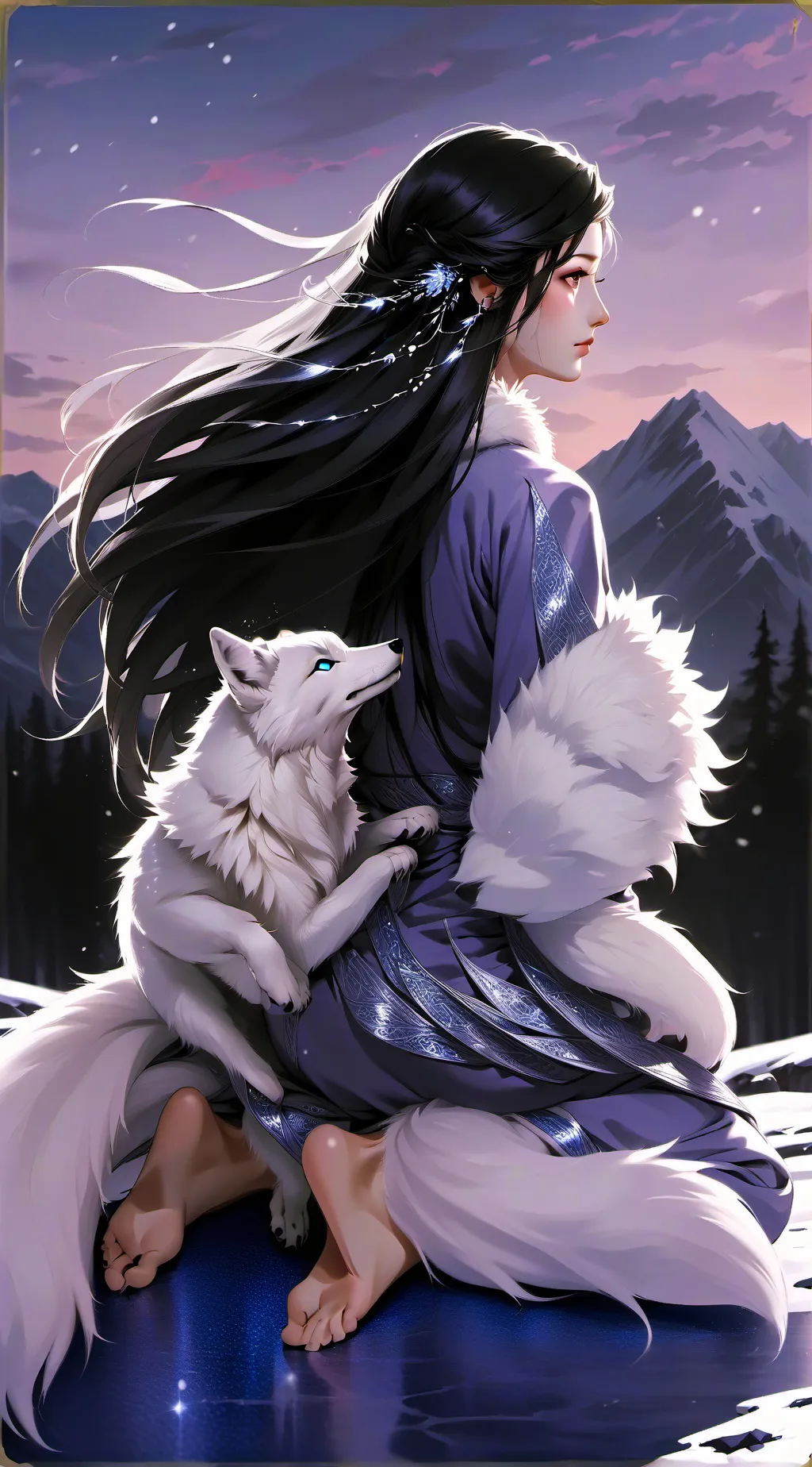 ai character: Natalia (therian)🦊 background