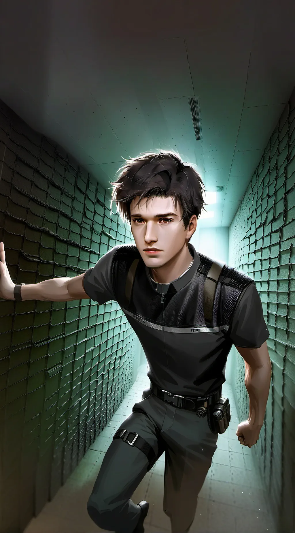 ai character: drewbondi  background