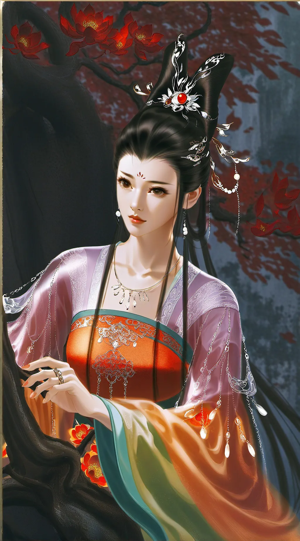 ai character: DEMON SLAYER  background