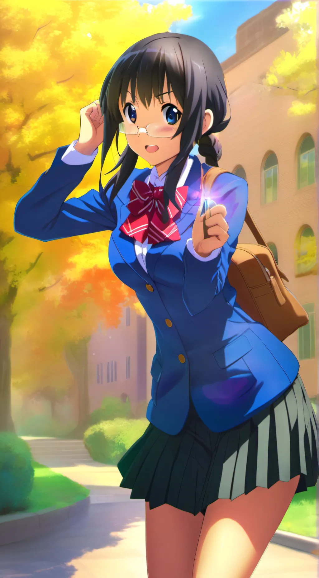 ai character: yuko tanaka  background