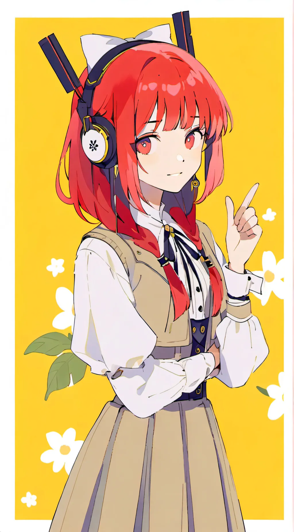 ai character: Lia lenshi  background