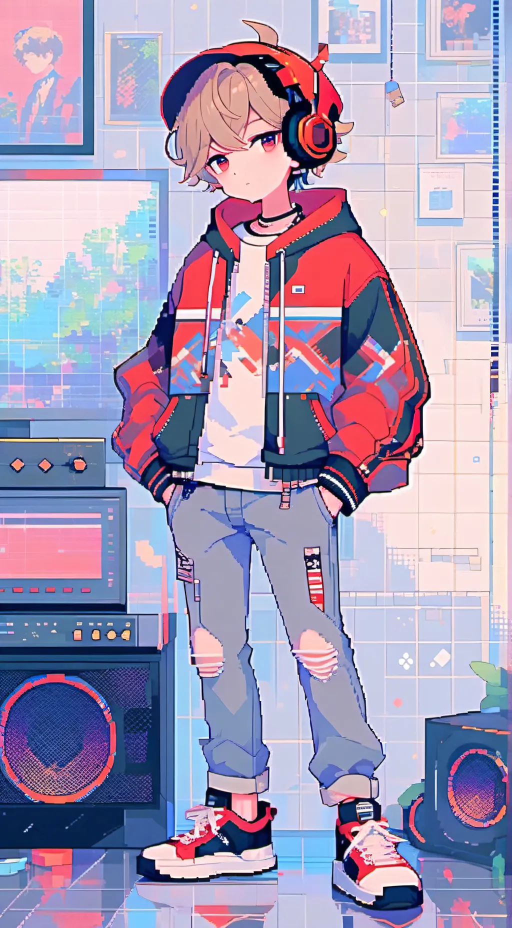 ai character: Coolkid background