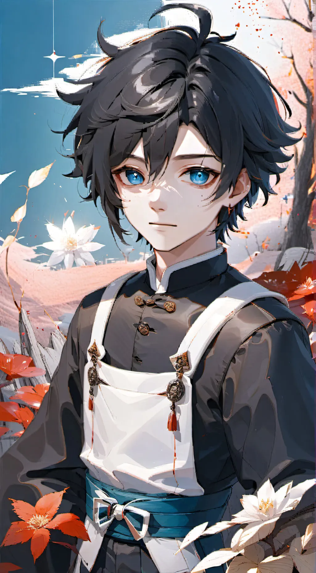 ai character: Yuichiro tokito background